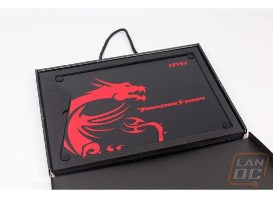 MSI THUNDERSTORM ALUMINIUM  - Gaming Mouse Pad